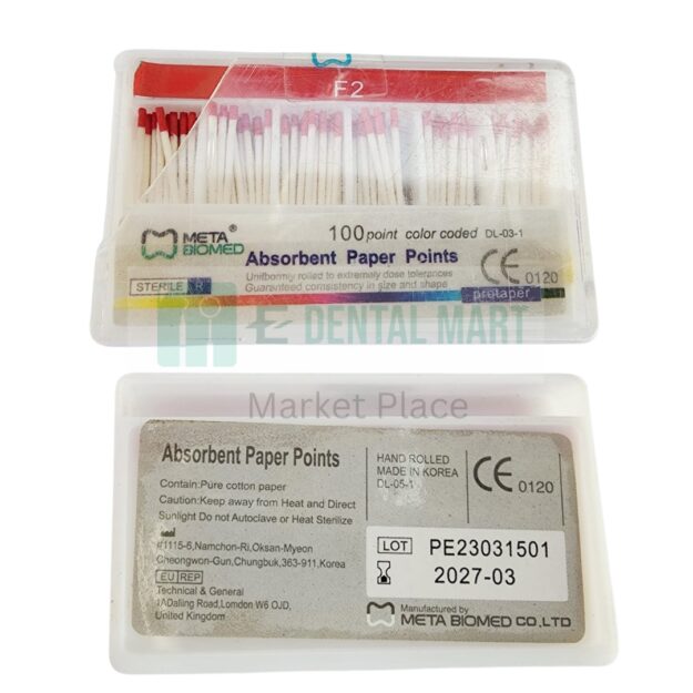 Paper Point metabiomed F2 with marking